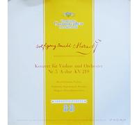 Wolfgang Amadeus Mozart - Wolfgang Amadeus Mozart - David Oistrach , Violine, Staatskapelle Dresden , Dirigent: Franz Konwitschny - Konzert Für Violine Und Orchester Nr. 5 A-dur KV 219 - Deutsche Grammophon - 16 101 LP