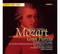 Wolfgang Amadeus Mozart Wolfgang Amadeus Mozart: Gran Partita (CD) Album