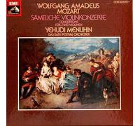 Wolfgang Amadeus Mozart - Yehudi Menuhin / Bath Festival Orchestra - Sämtliche Violinkonzerte - His Master's Voice - 1 C 153-52 341/44 Y