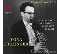 Wolfgang Amadeus Mozart Yona Ettlinger: Clarinet Concertos - Volume 1 (CD) Album