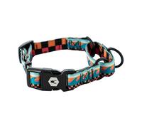 Wolfgang - Collare per cani martingala resistente con fibbia in nylon a sgancio rapido, per passeggiate e allenamento, stampa BuenaOnda, S