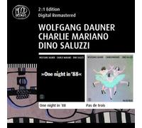 Wolfgang Dauner/Charlie Mariano/Dino Saluzzi - One Night In '88/Pas De Trois