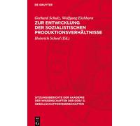 Wolfgang Eichhor Zur Entwicklung Der Sozialistischen Produkt (Copertina rigida)