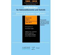 Wolfgang Franz 150 Years Journal of Economics and Statistics (Copertina rigida)