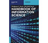 Wolfgang G. Stock Mechtild Stock Handbook of Information Science (Tascabile)