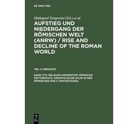 Wolfgang Haase Aufstieg und Niedergang der römischen Welt (AN (Copertina rigida)