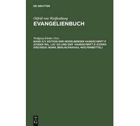 Wolfgang Kleibe Edition Der Heidelberger Handschrift P (Codex (Copertina rigida)