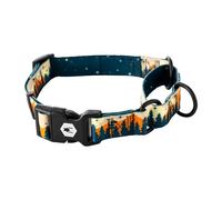 Wolfgang Man & Beast Collare Martingala per cani di taglia piccola, media e grande, prodotto negli Stati Uniti, stampa Overland, M (2,5 x 35,5-45,7 cm)