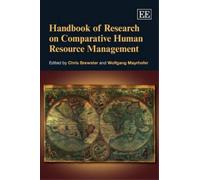 Wolfgang Mayrho Handbook of Research on Comparative Human Res (Copertina rigida)