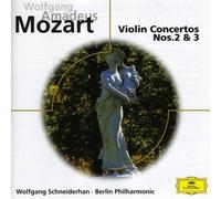 WOLFGANG MOZART Violin Cons 2 & 3 (CD)