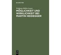 Wolfgang Müller- Möglichkeit Und Wirklichkeit Bei Martin Hei (Copertina rigida)