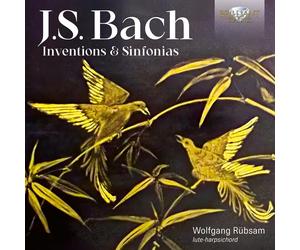 Wolfgang RÃ¼bsam J.S. Bach: Inventions & Sinfonias (CD) (PRESALE 15/05/2026)