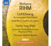 Wolfgang Rihm Wolfgang Rihm: Lichtzwang (In Memoriam Paul Celan) - Volume 1 (CD)