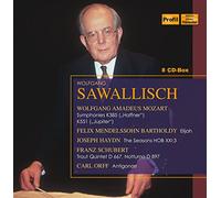 Wolfgang Sawallisch - Mozart: Haffner, Jupiter/ Mendelssohn: Elijah / Haydn: The Seasons / Schubert: Notturno / Orff: Antigonae