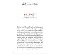 Wolfgang Sofsky Privacy (Copertina rigida)