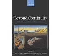 Wolfgang Streeck Beyond Continuity (Tascabile)