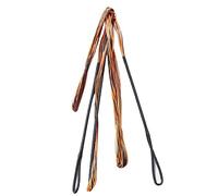 wolfman Corda per Arco in Dacron Corde per Arco Ricurvo AMO 44-70" 16 Fili Ricambio per Arco Fatta a Mano Corda per Arco Ricurvo Arco Lungo Arco Tradizionale(Tipo 5: AMO 64"(Effettivo 60.5"))