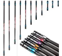 wolfman Tiro con L'Arco Arco Stabilizzatore Balance Bar 4-34 Pollici in Carbonio Stabilizzatore Asta Smorzare Peso Ammortizzatore Asta per Arco Ricurvo Arco Compound da (12 Pollici, Blu)