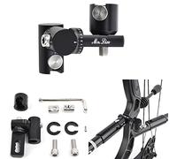 wolfman Tiro con L'Arco Stabilizzatore per Arco Singolo Lato Doppio Lato Barra a V Supporto per Barra a V Sgancio Rapido Stabilizzatore per Asta di Arco per Arco Ricurvo Arco Compound (Monofacciale)