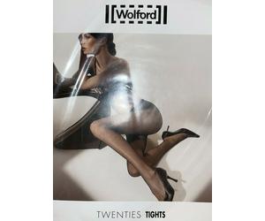Wolford Anni Venti Collant a Rete Misura: Extra Piccolo Colore: Nero 11889 - 10