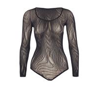 Wolford - Body in Rete a Serpente - - Tops - Donna - Nero - M
