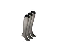 WOLFORD Calze al ginocchio confezione da 3 nero nero | S