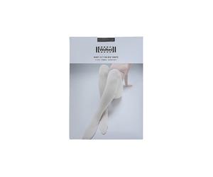 WOLFORD Collant alla moda Mary Cotton Rib Black nero | L