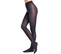 Wolford, Collant Blu 66 denari, Velvet De Luxe, Opache, Massima elasticità, Confortevole cinturino ampio e morbido con logo (L)