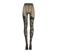 Wolford - Collant Floreale - - Underwear - Donna - Nero - S