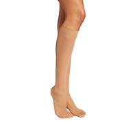 Wolford Individual 10 Knee-Highs Calzamaglia, 10 DEN, Beige (Gobi), S Donna