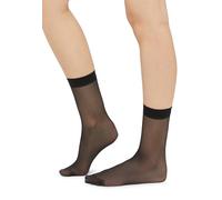 Wolford Individual 10 Socks Calzamaglia, 10 DEN, Nero, S Donna