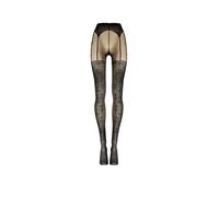 WOLFORD Modestrumpfhose FLOWER 20 DEN nero/nero nero | L