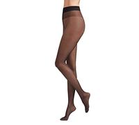 Wolford, Pacchetto da 3 Collant Neri Satin Touch Confort, 20 denari, Finitura Lucida Satinata (L)
