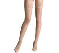 Wolford Satin Touch 20 Stay-Up Collant, 20 DEN, Beige (Cosmetic 4273), XS Donna