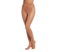 Wolford - Collant da donna confortevoli, da 20 denari, Satin Touch - marrone - Large