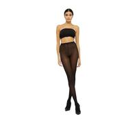 Wolford Velvet de Luxe 50 Calzamaglia, 50 DEN, Nero, L Donna