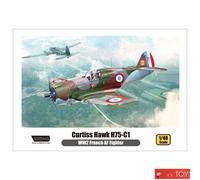 Wolfpack 1/48 Curtiss Hawk H75-C1 WW2 French AF Fighter Aircraft Model WP14815