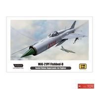 Wolfpack 1/48 MiG-21PF Fishbed-D Soviet Union Supersonic Jet Fighter Model kit