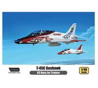 Wolfpack 1/48 T-45C Goshawk US Navy Jet Trainer Aircraft Plastic Hobby Model Kit