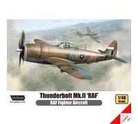 WOLFPACK 1/48 Thunderbolt MK.II 'RAF' Fighter Aircraft Premium Model Kit WP14822