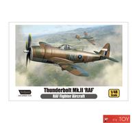 Wolfpack 1/48 Thunderbolt MK.II 'RAF' Fighter Aircraft Premium Model kit WP14822