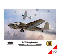 WOLFPACK 1/72 B-17C Flying Fortress USAAF Heavy Bomber Premium Model Kit WP17212