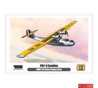 Wolfpack 1/72 PBY-4 Catalina WW2 US Navy Flying Boat Premium Model Kit WP17214