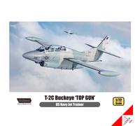 WOLFPACK 1/72 T-2C BUCKEYE 'TOP GUN' US Navy Jet Trainer Plastic Hobby Model kit