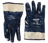 12 PA - GUANTI LAVORO NITRILE PESANTE BLU TG.10" MAURER