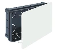 Wolfpack 19030710 - Scatola da incasso con coperchio 160x100x45 registrazione gm