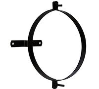 Wolfpack 22010040 Abrazadera Para Tubo Estufa Vitrificada Con Soporte 150 mm. (2 Piezas)
