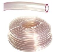 WolfPack 2670050 - Rotolo tubo trasparente 4 mm x 6 mm, 50 m, Cranberry