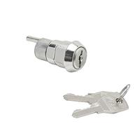 Wolfpack 3030045-Serratura per mobile da cassetto, chiave orbitale, cromata, 336 mm