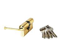 Wolfpack 3102050 Wolfpack Sicurezza Cilindro 30 X 30/15,0 Ottonato